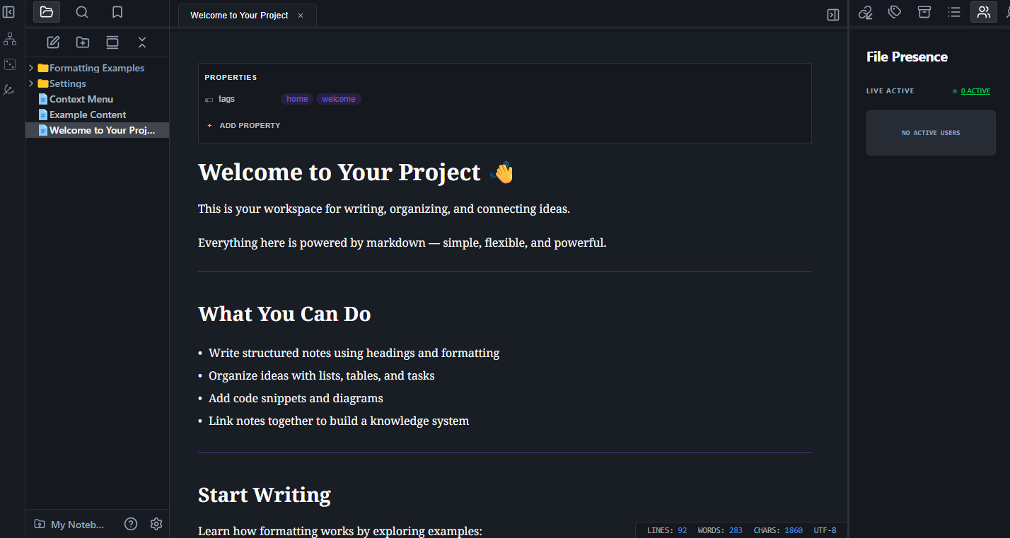 Markdown Editor