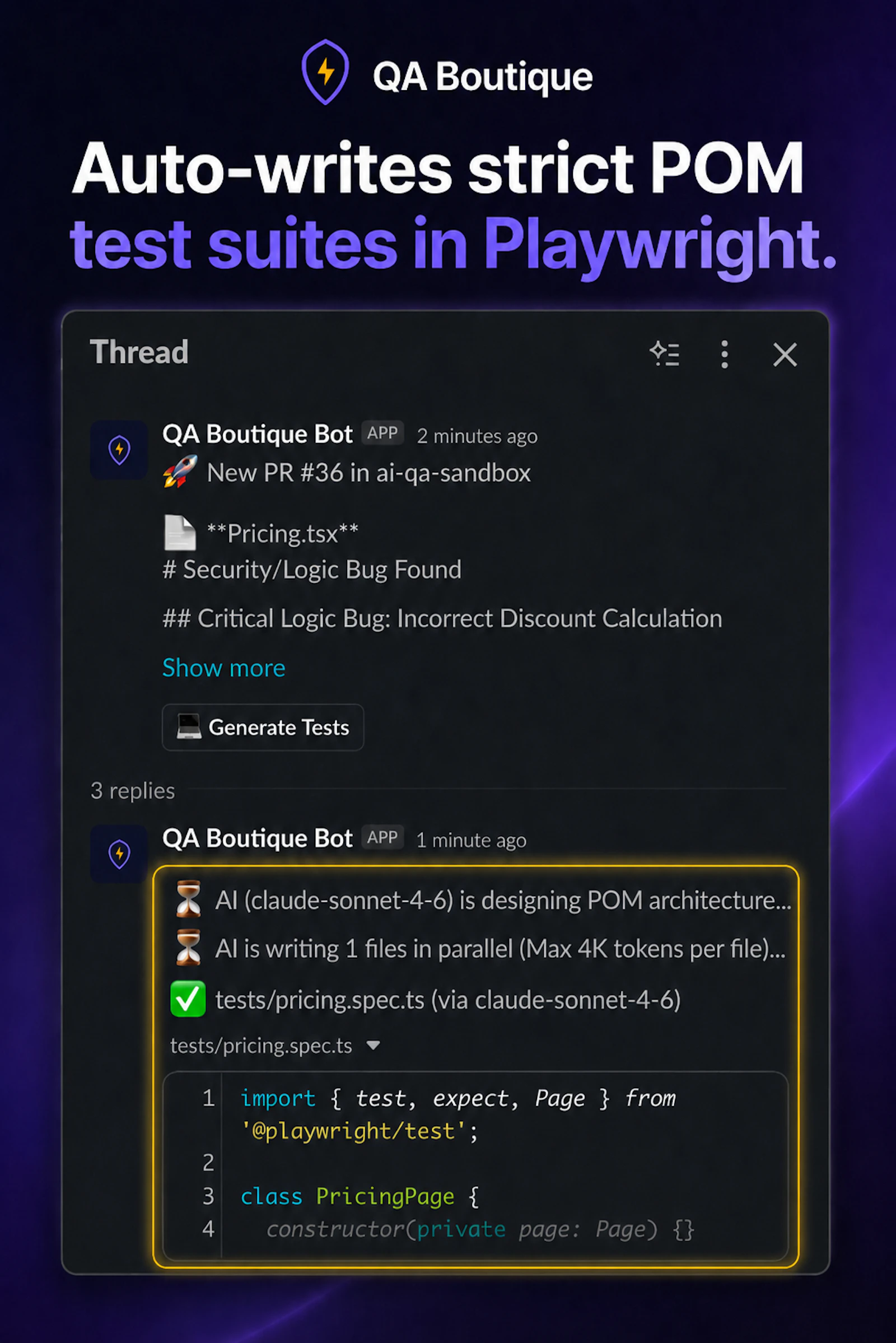 QA Boutique screenshot 3