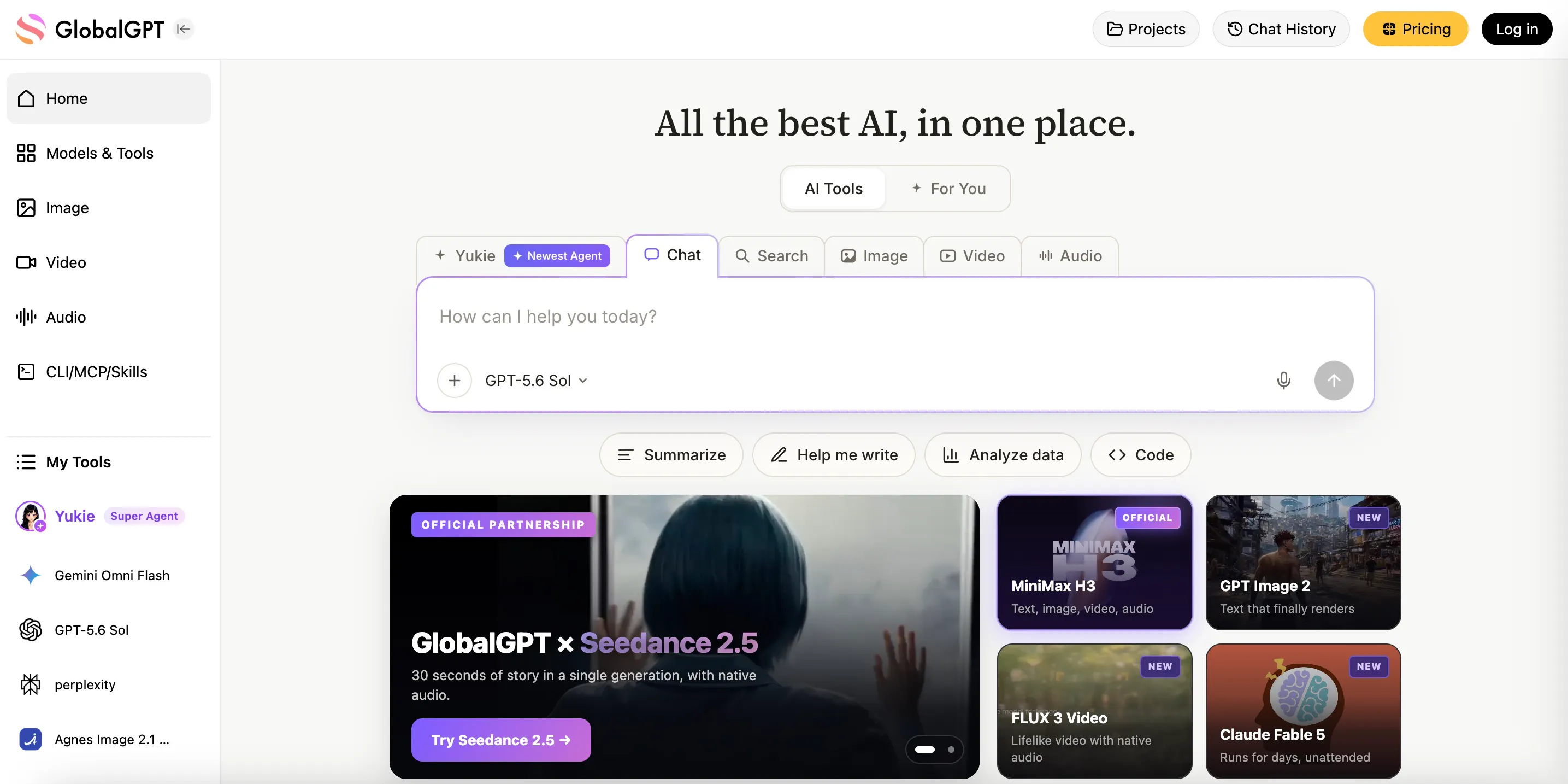 GlobalGPT screenshot