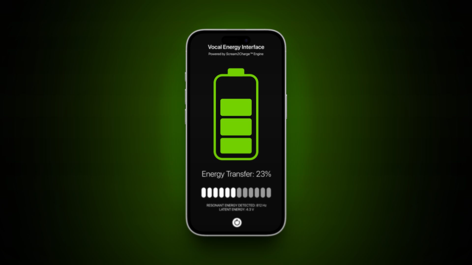 Scream2Charge - An app that lets you charge your phone by screaming. media 1