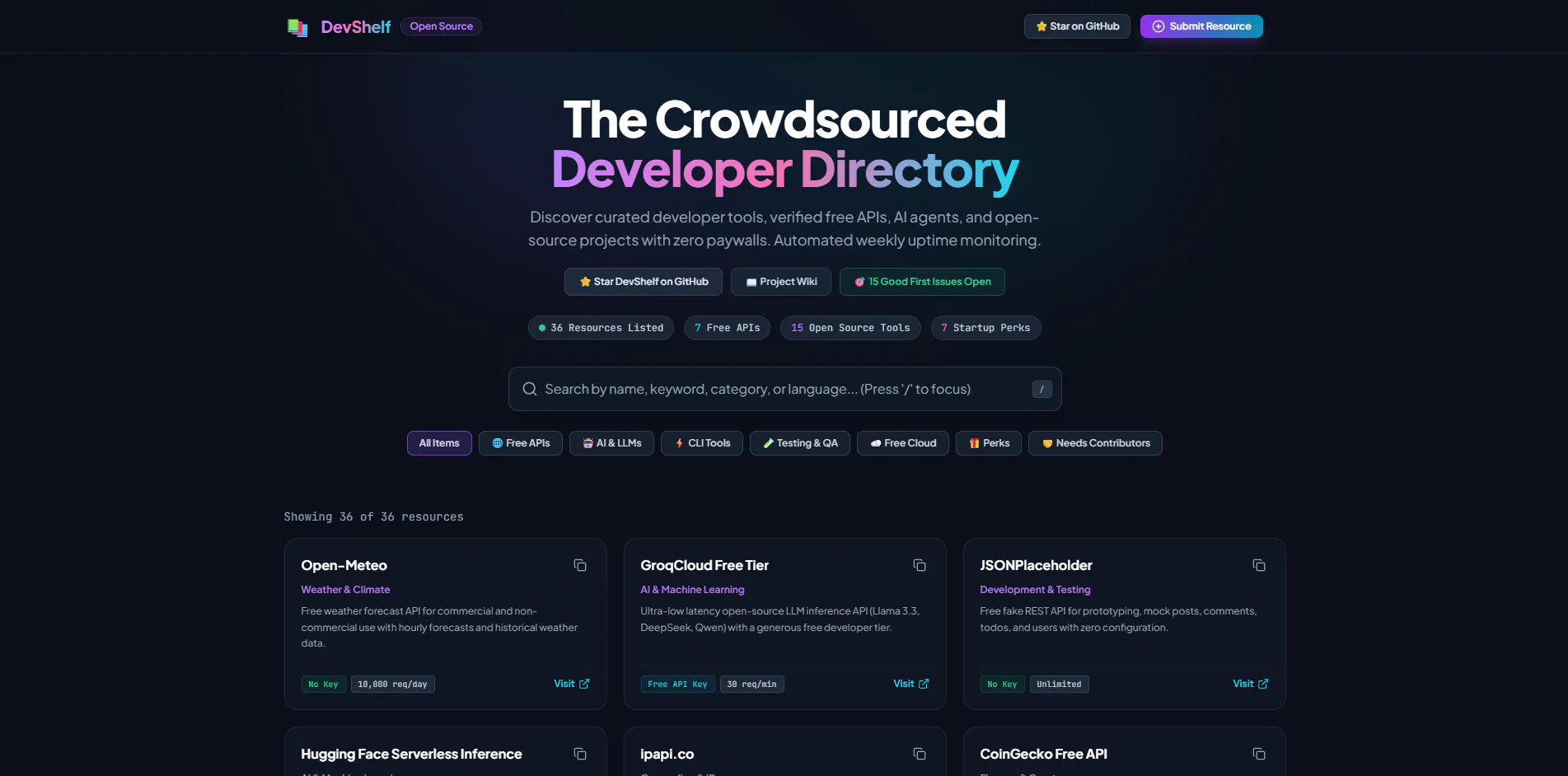 DevShelf gallery image