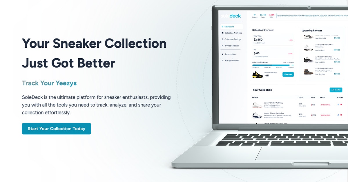 startuptile SoleDeck-Your sneaker collection tracker app