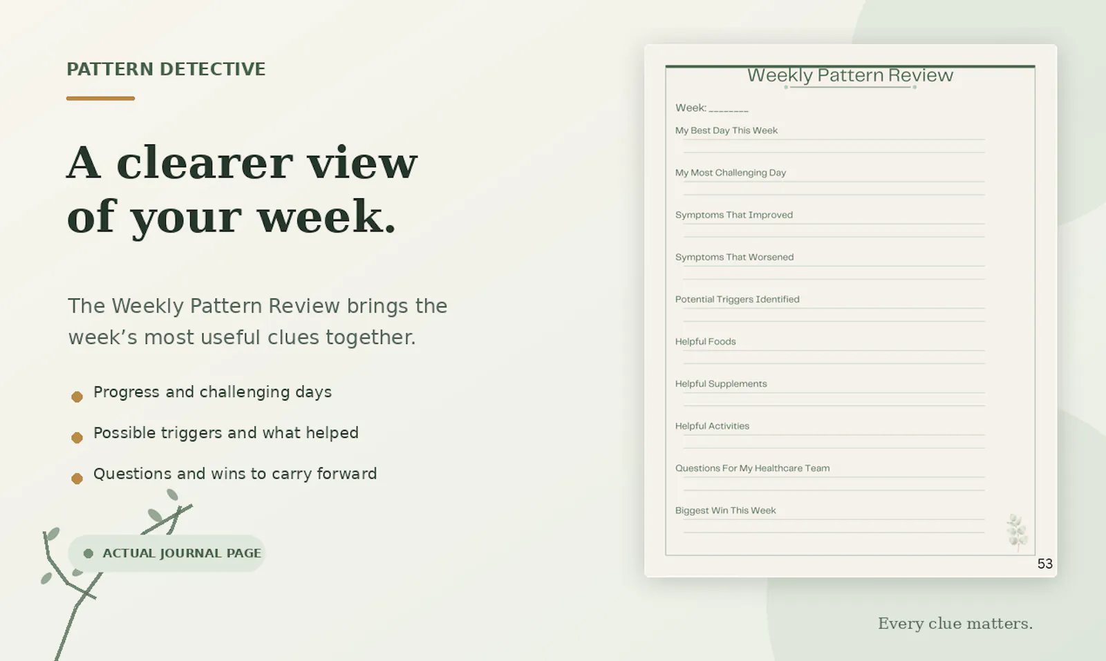 Pattern Detective Journal screenshot 2