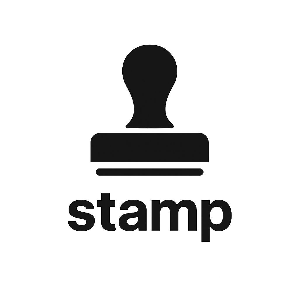 stamp logo