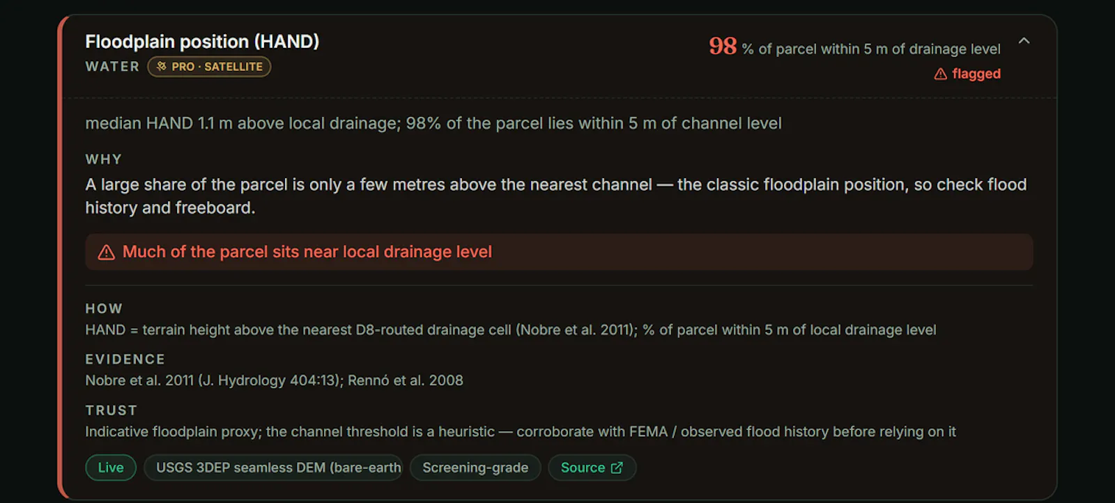 LandBenchmark screenshot 3
