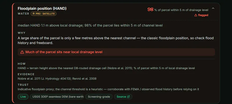 LandBenchmark screenshot 3