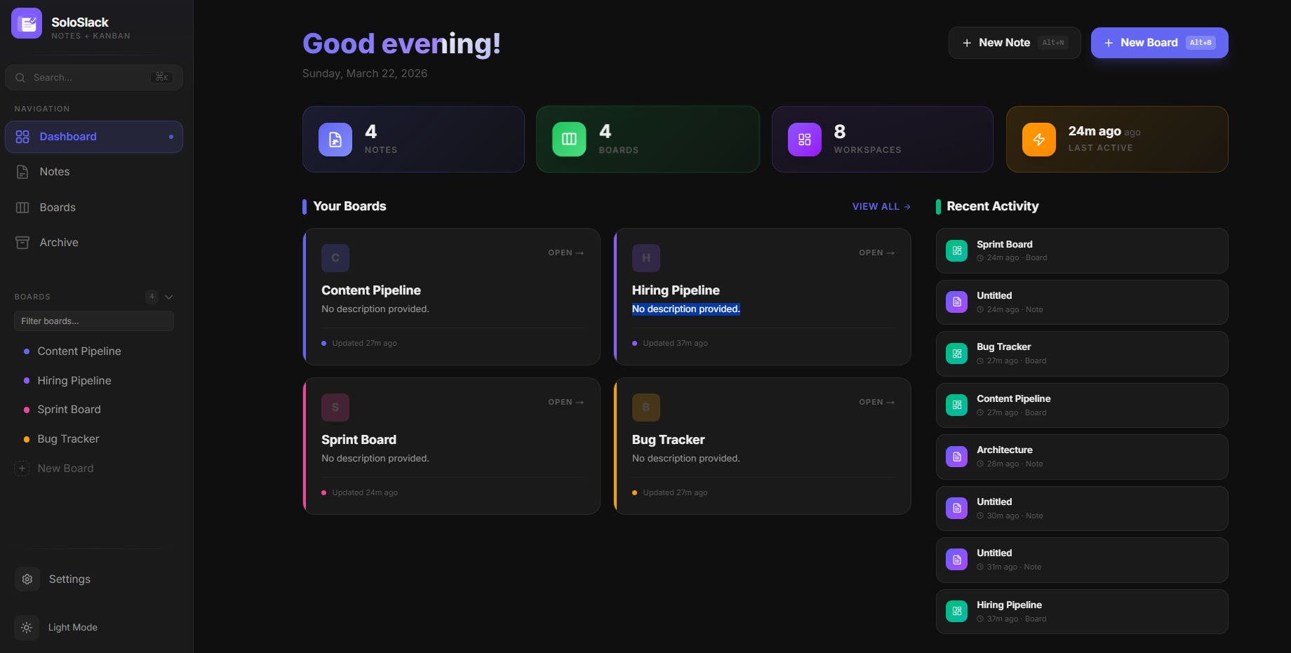 Solo Slack gallery image