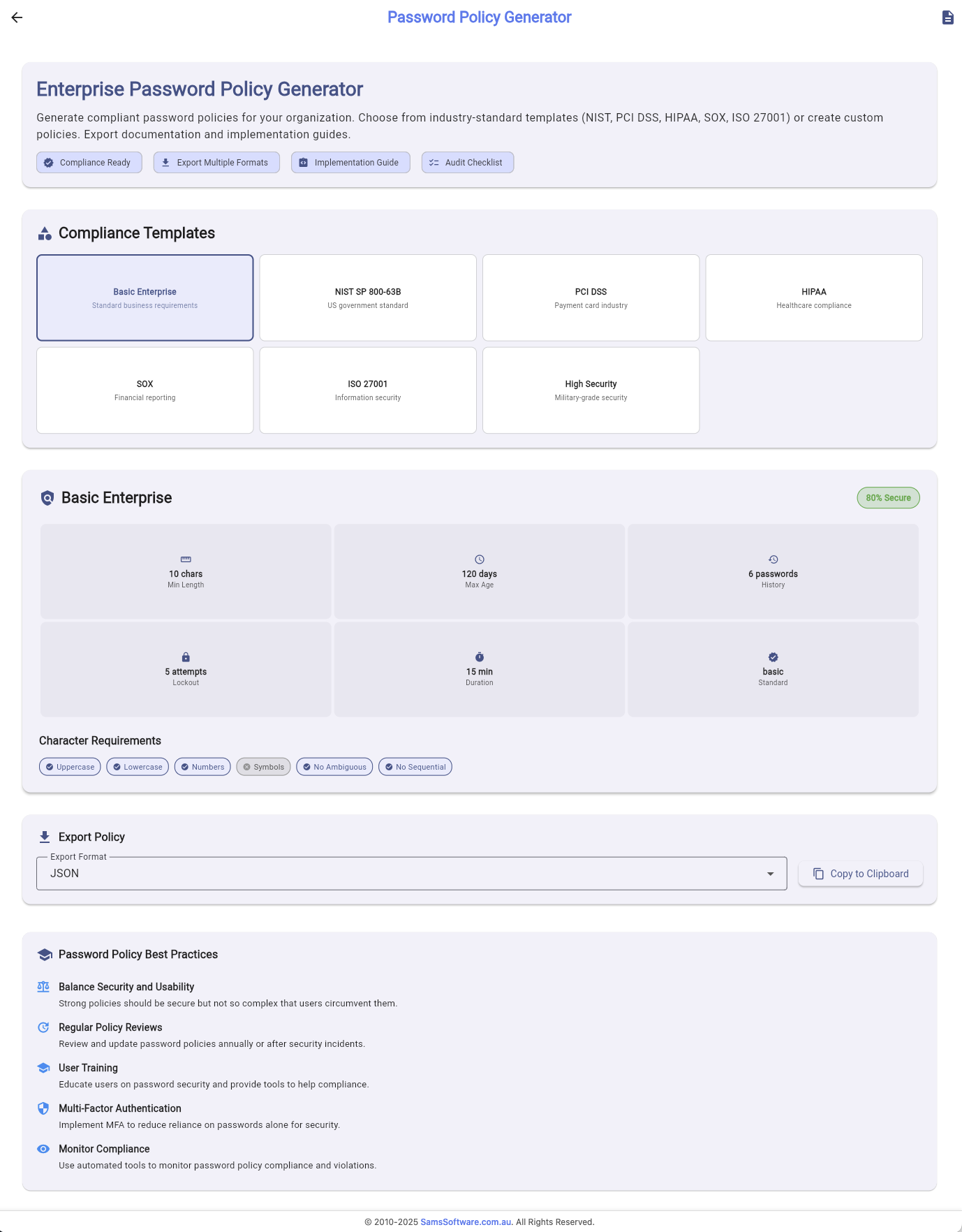 SecurePass Pro - Free secure password generator 미디어 4