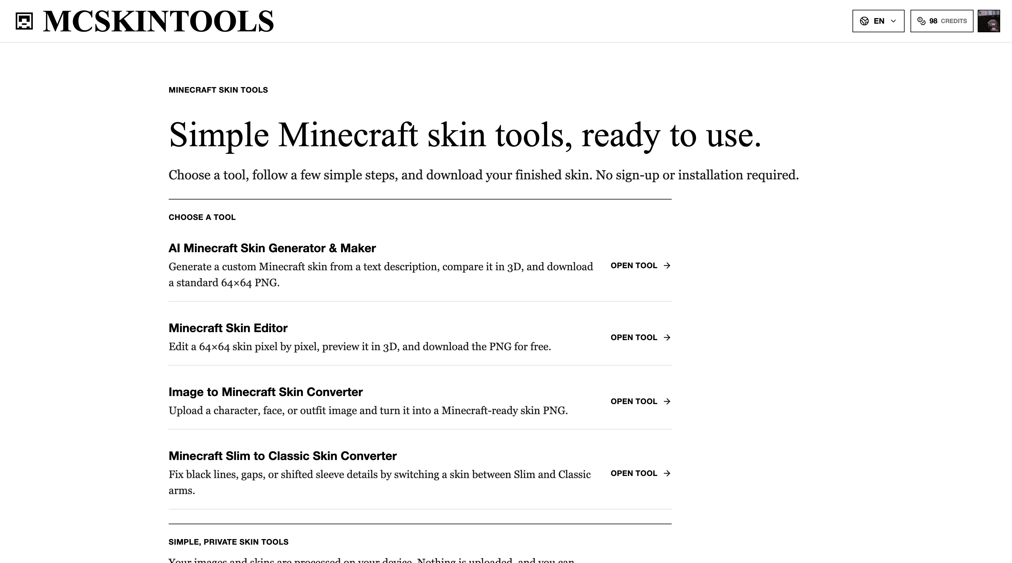 MCSkinTools gallery image