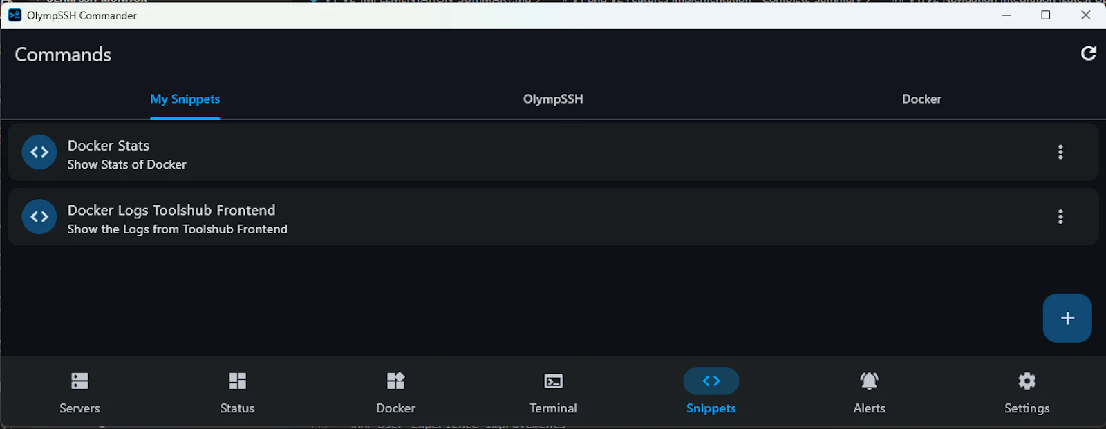 OlympSSH Commander screenshot 6