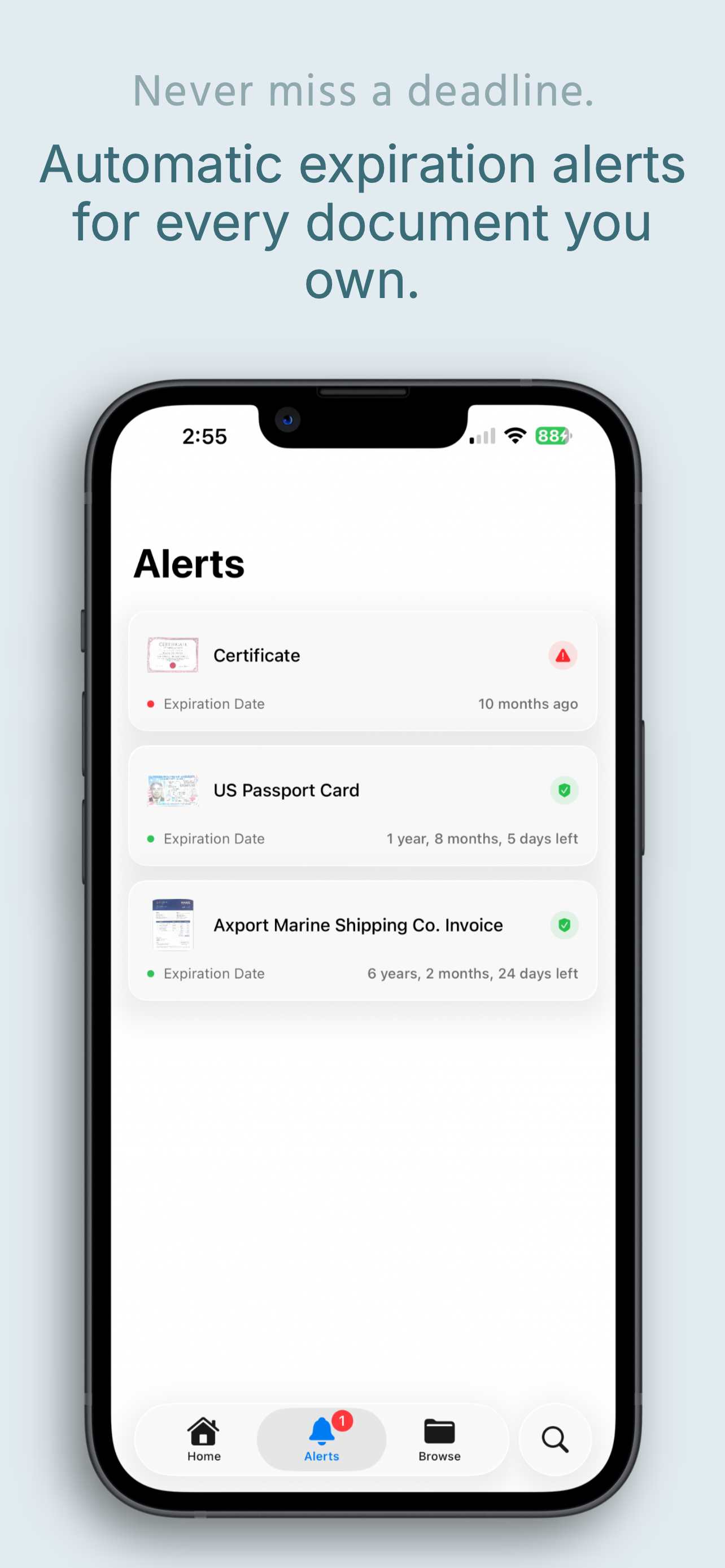 iDocu — Your documents, ready to answer. gallery image