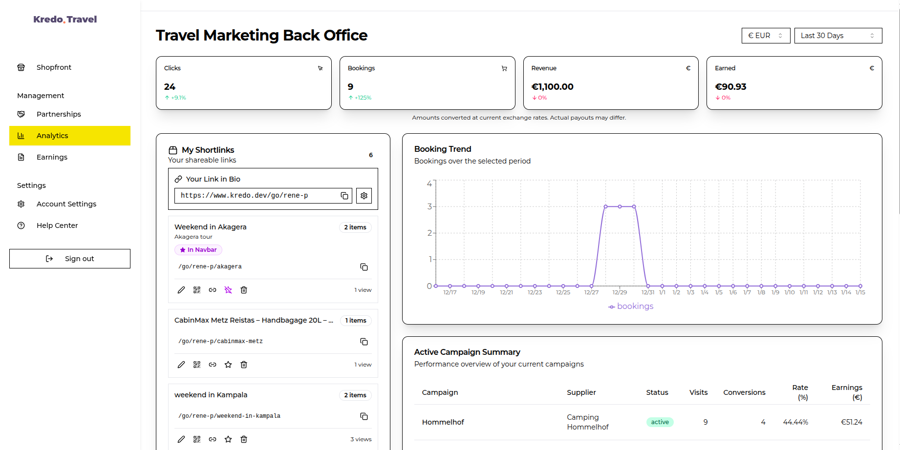 Kredo - Screenshot 3 showing product features and functionality