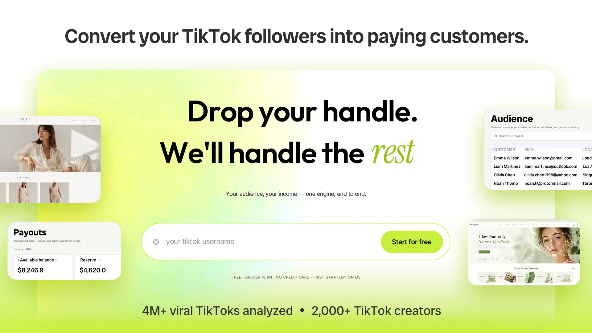 startuptile Fypro-Convert your TikTok followers into paying customers