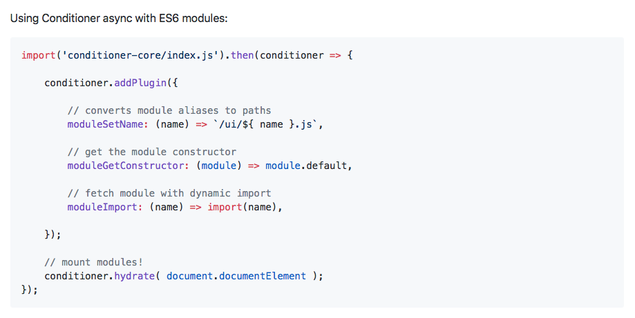 Conditioner.js gallery image