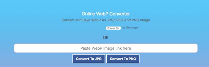 WebP Converter gallery image