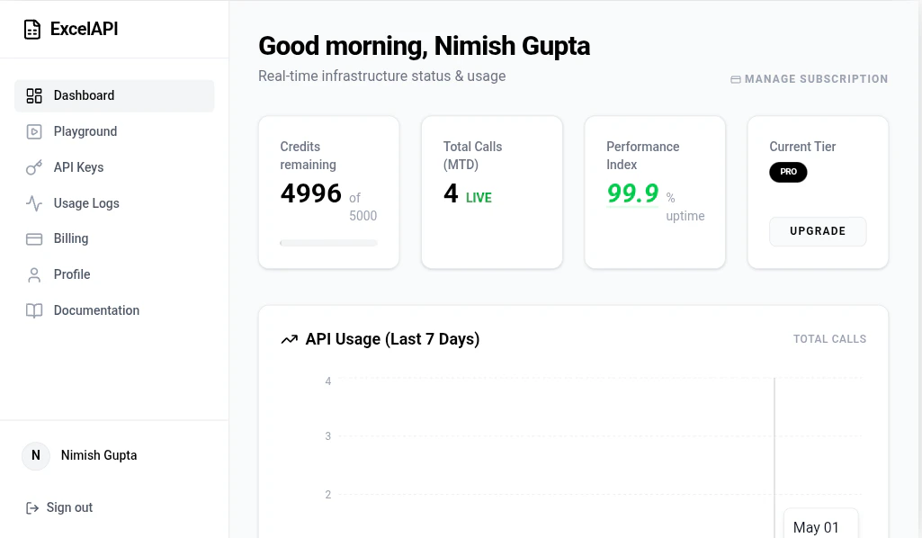 ExcelAPI screenshot 3