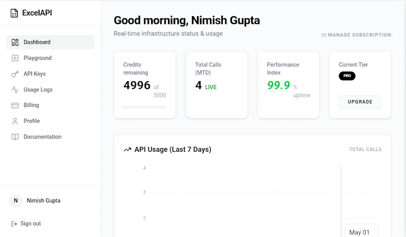 ExcelAPI screenshot 4