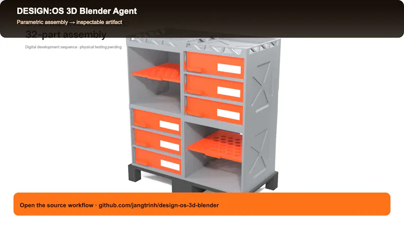 DESIGN:OS 3D Blender Agent screenshot 1