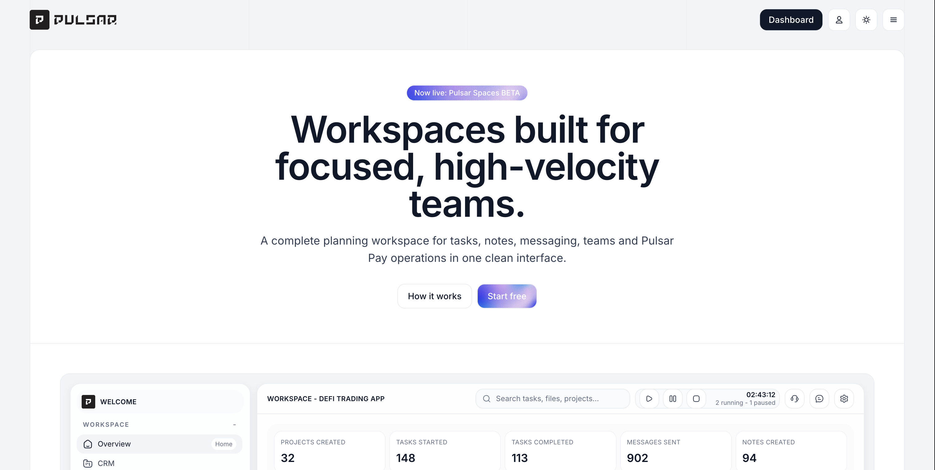 Pulsar Spaces gallery image