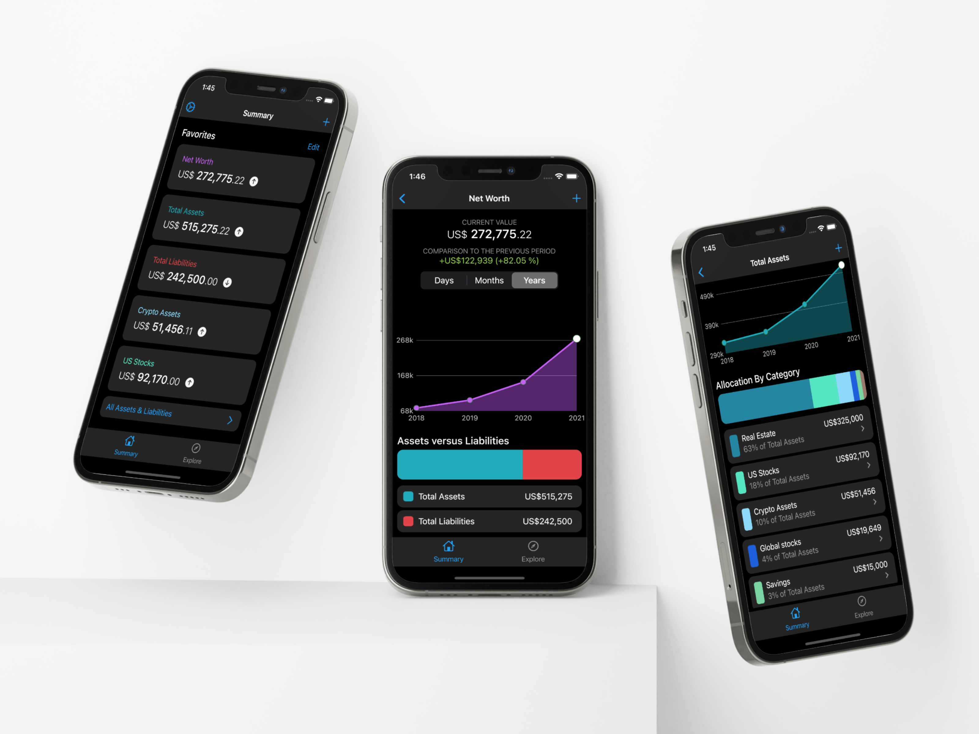 Sumio: Net Worth Tracker App gallery image