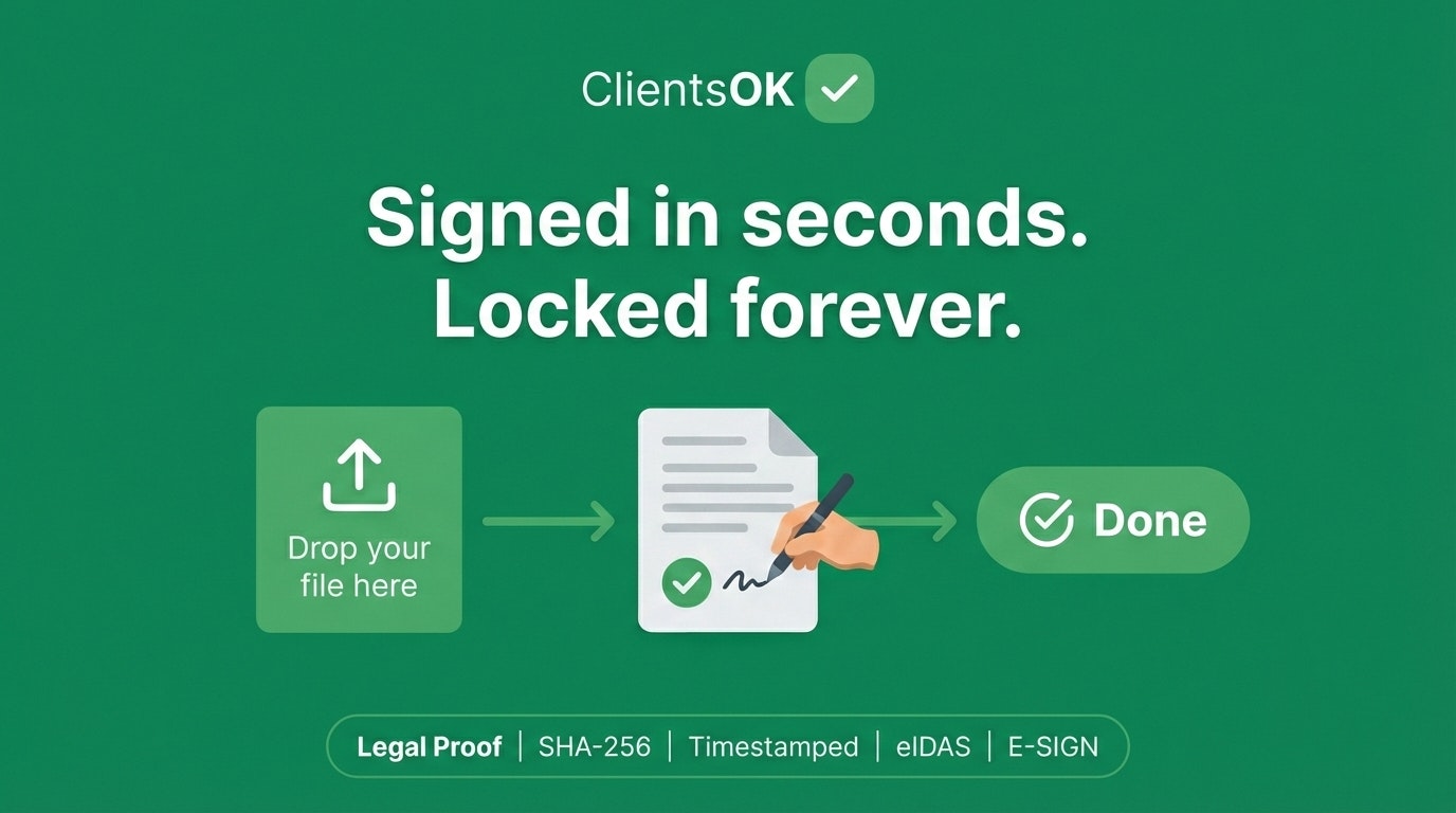 ClientsOK - Screenshot 2 showing product features and functionality