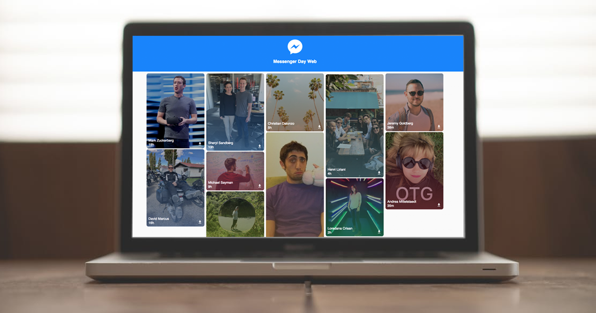 Messenger Day for Web (unofficial) gallery image