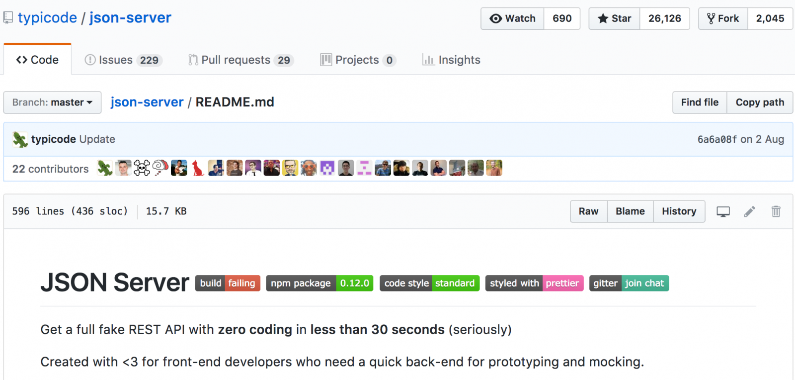 My JSON Server gallery image