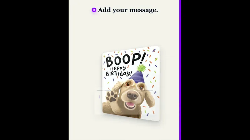 birthdays.app screenshot 1 (video preview)