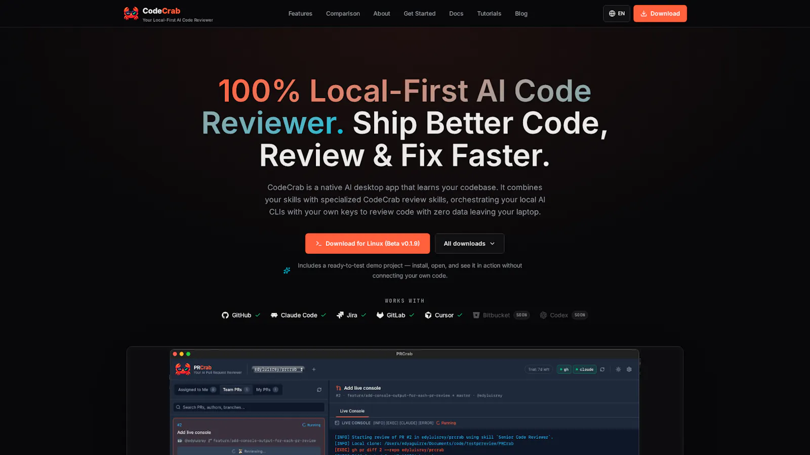 CodeCrab screenshot 6