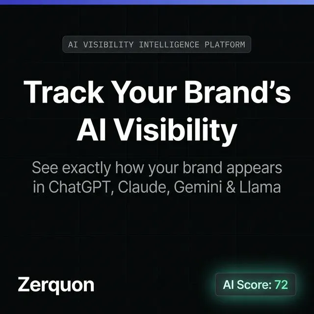 Zerquon のプロダクトバナー