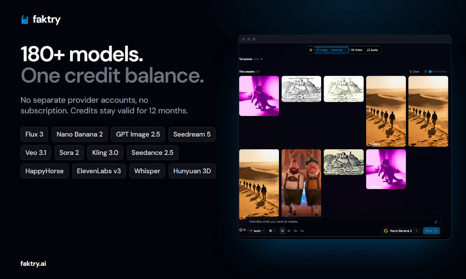 faktry AI Content & Media Workbench screenshot 8