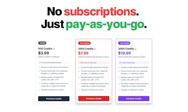 youtubetranscripts.io gallery image