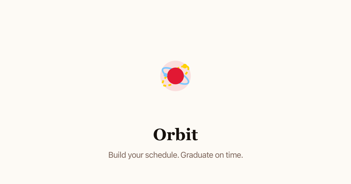 Orbit Infrastructure (at UMD) gallery image