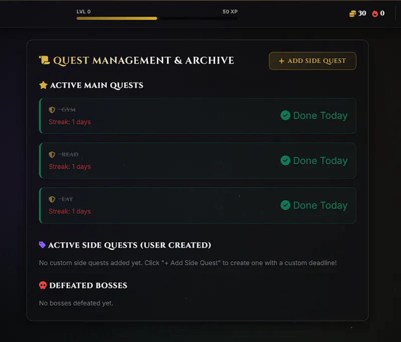 Habit RPG screenshot 4
