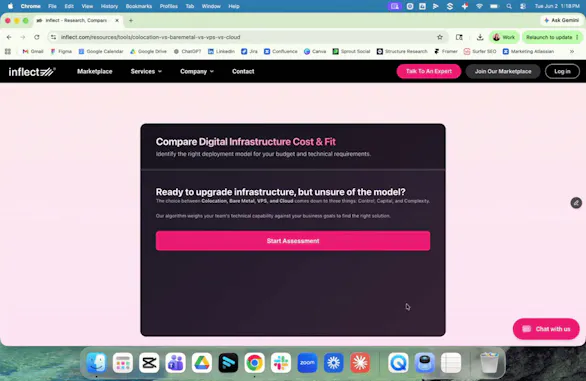Digital Infrastructure Comparison Tool gallery image