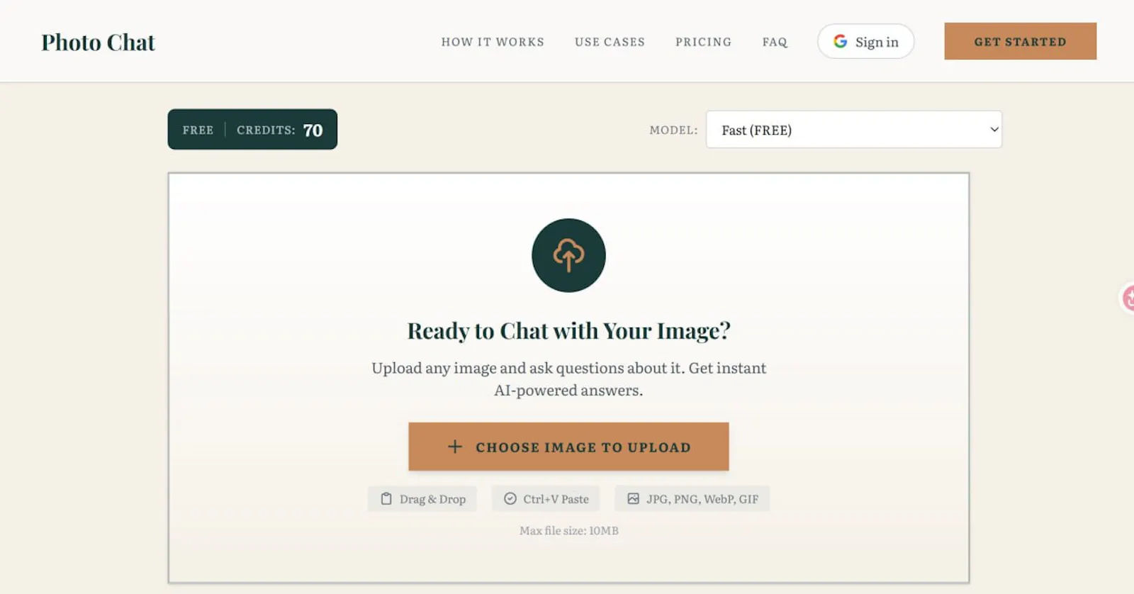 Photo Chat screenshot 1