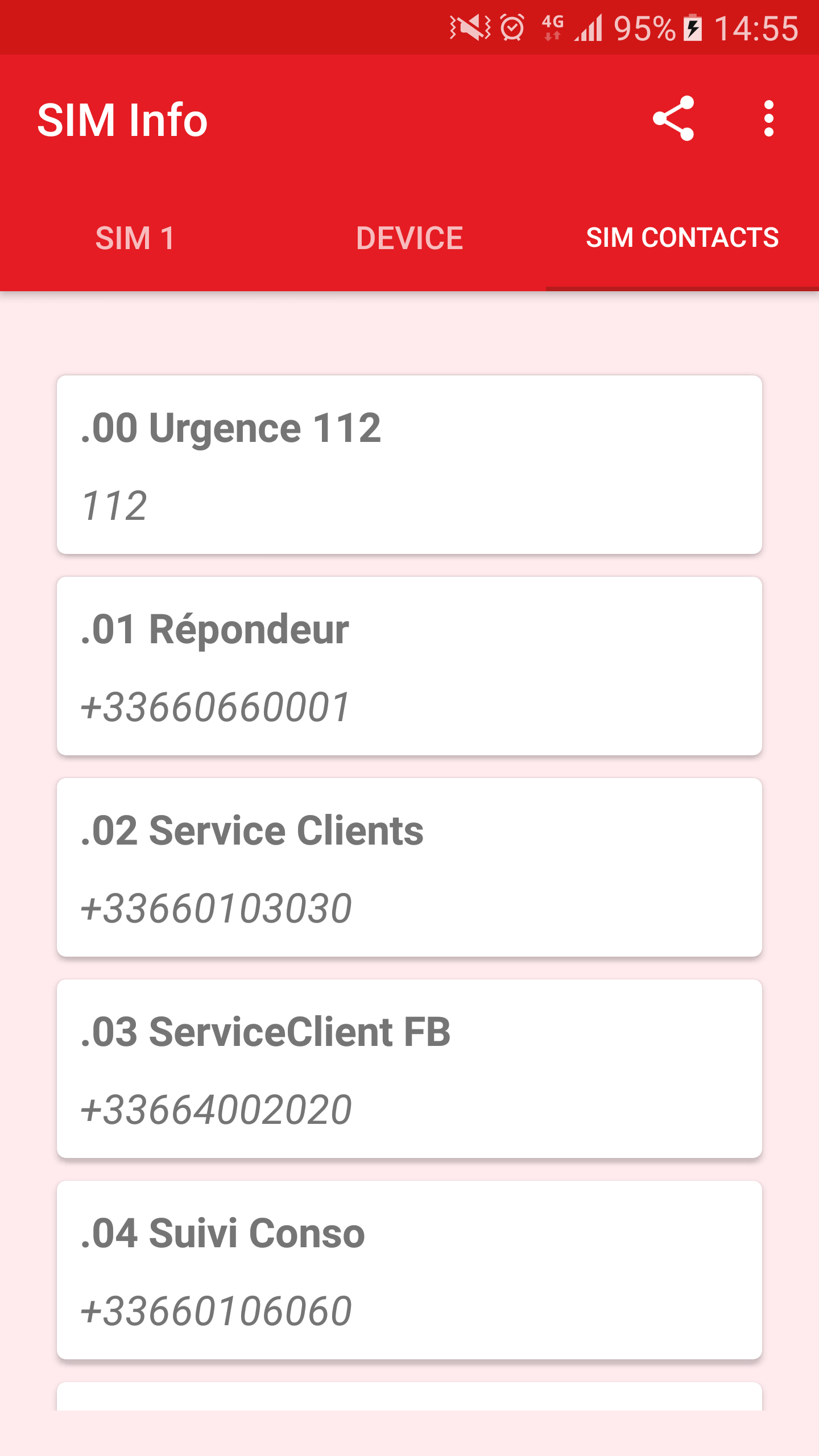 SIM Card Info gallery image