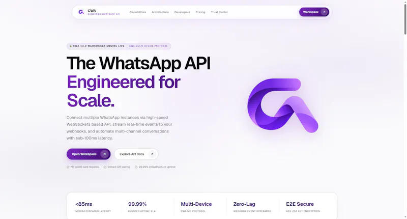 Converso WhatsApp API - v3 (CWA) screenshot 2