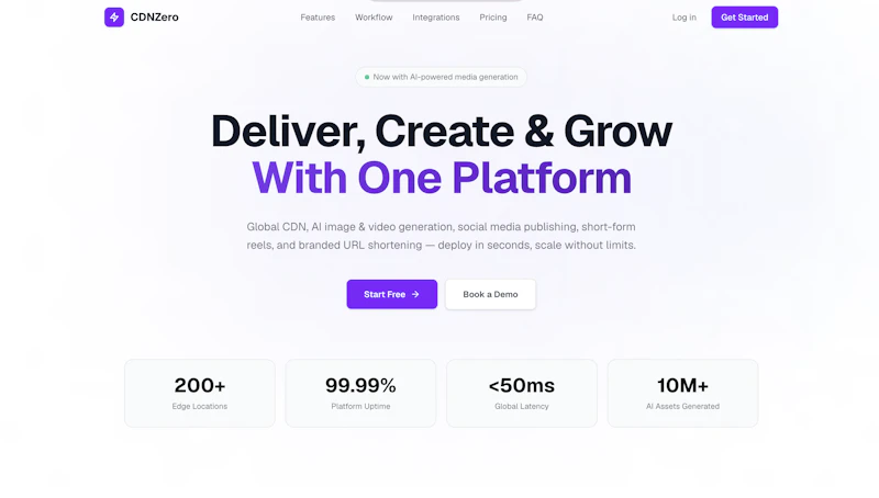 CDNZero screenshot 1