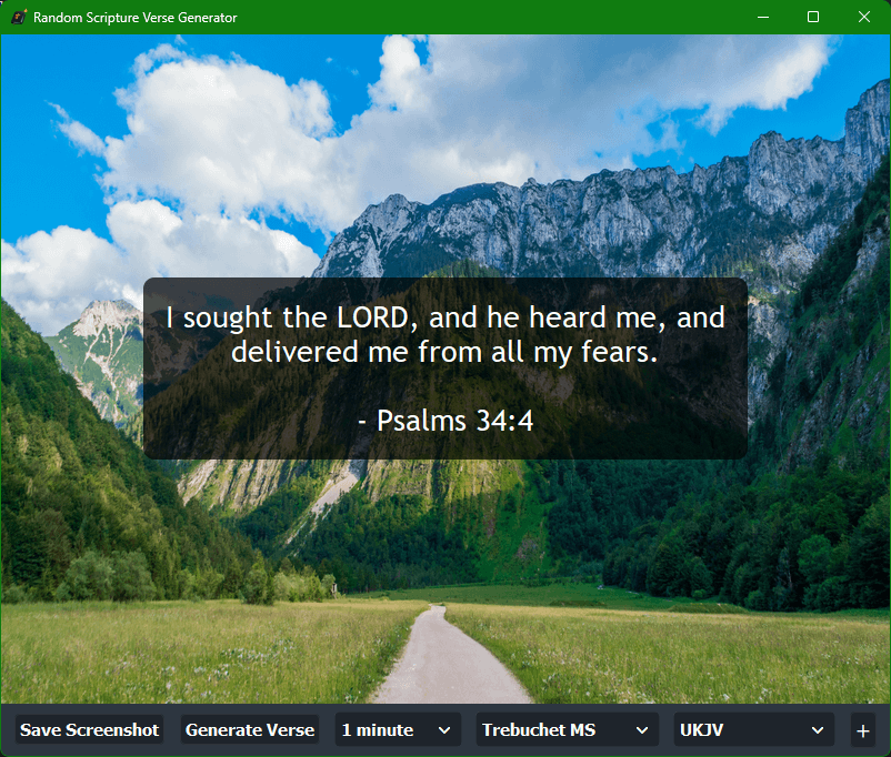 Random Scripture Verse Generator gallery image