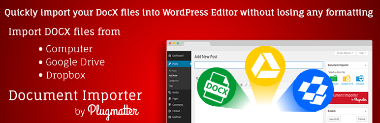 Document Importer for WP gallery image