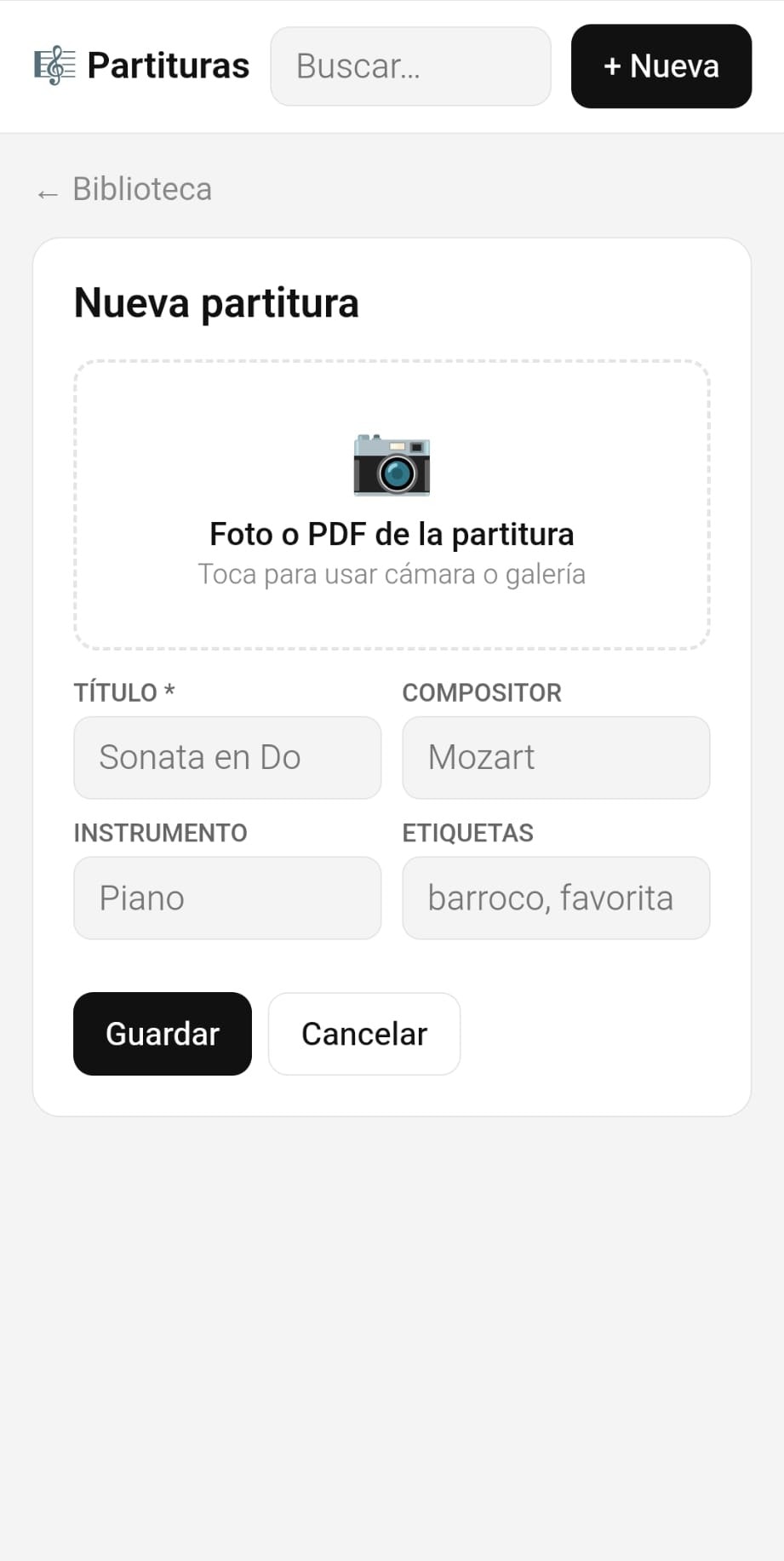 Visor de Partituras PDF gallery image