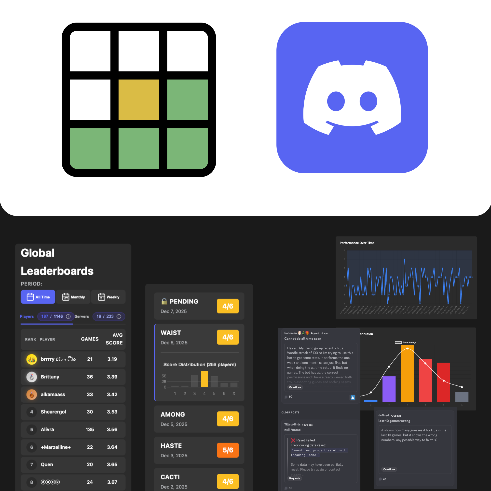 See whos better at wordle  - Main product screenshot demonstrating key features and user interface
