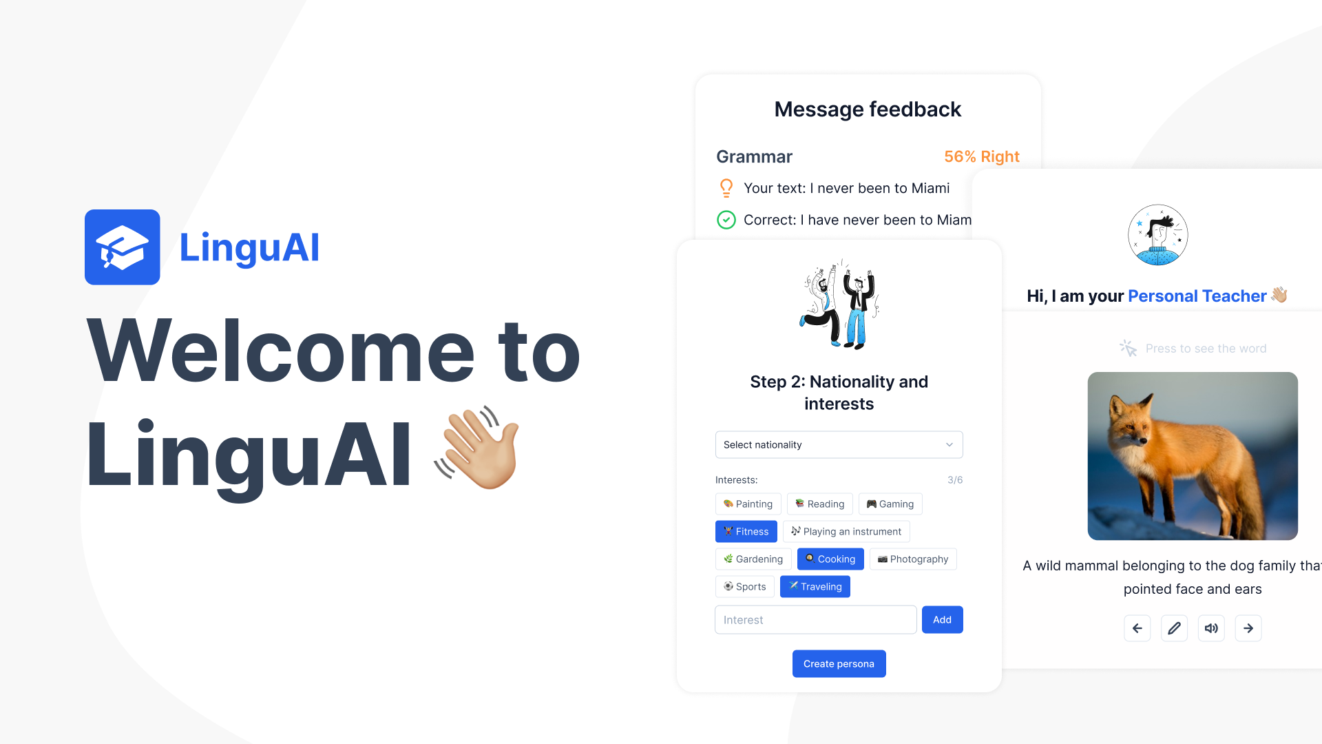 startuptile LinguAI-Your daily companion to English fluency