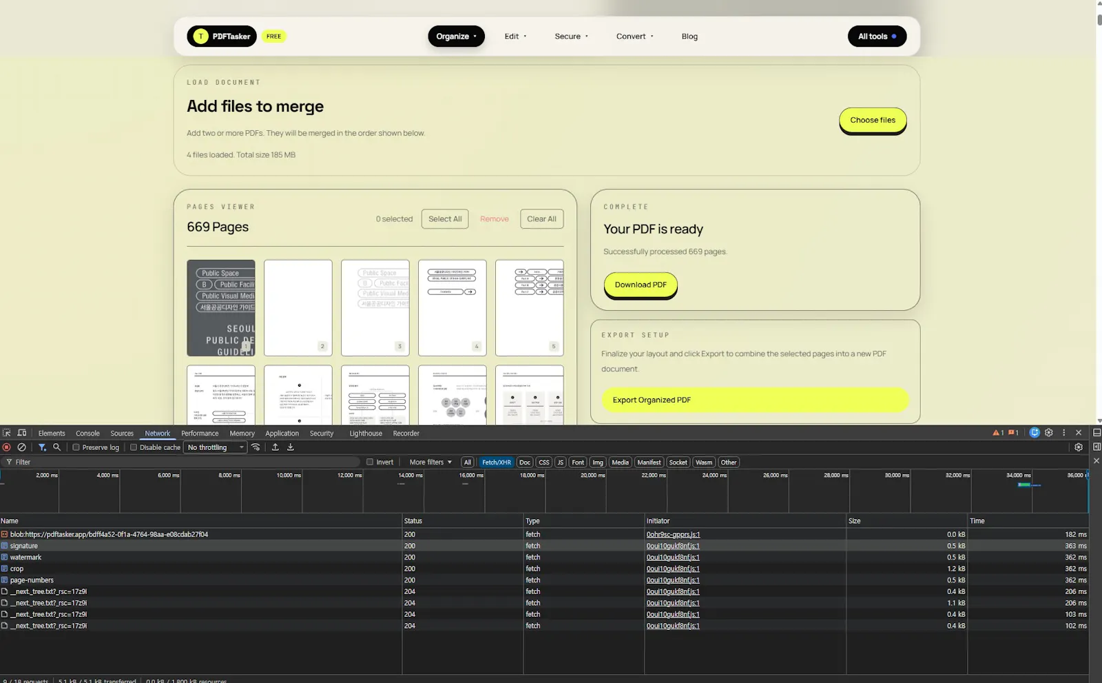 PDFTasker screenshot 6