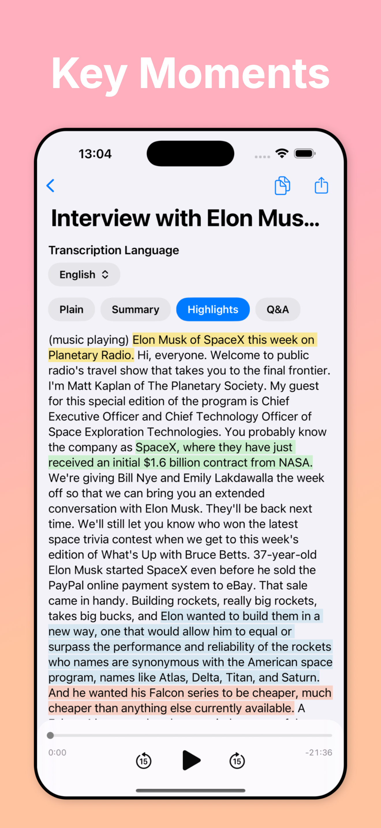Transcribe | AI gallery image