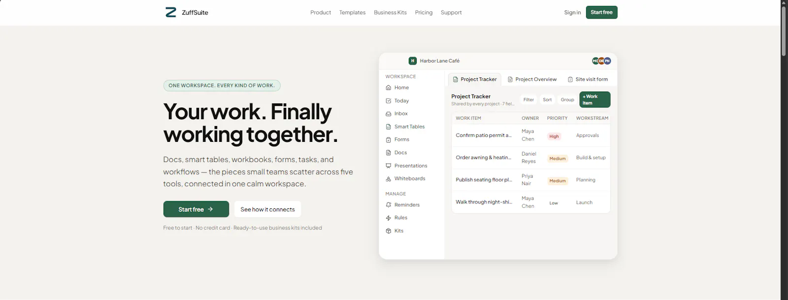 ZuffSuite screenshot 1