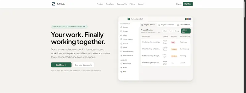 ZuffSuite screenshot 1