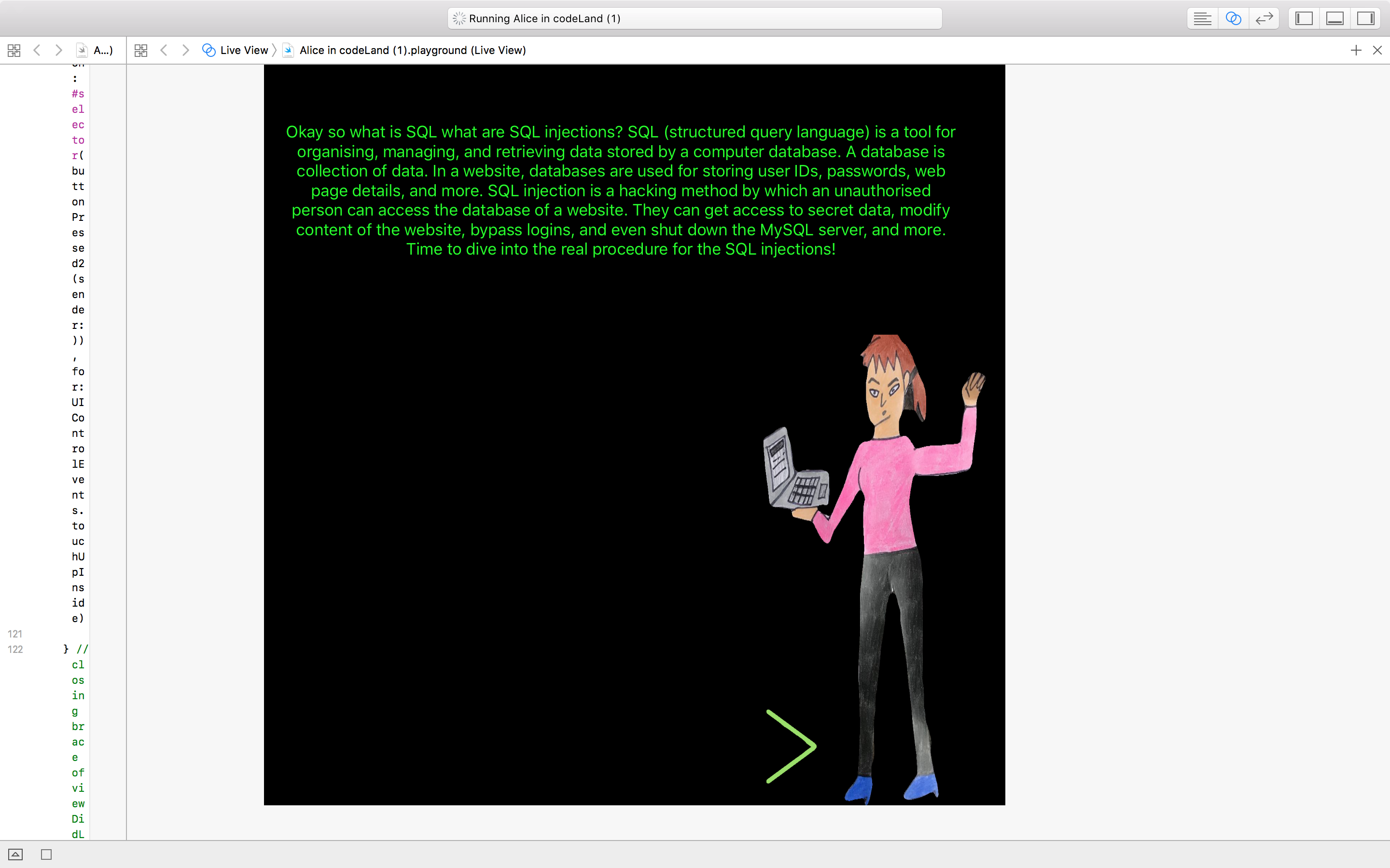 Alice in codeLand gallery image