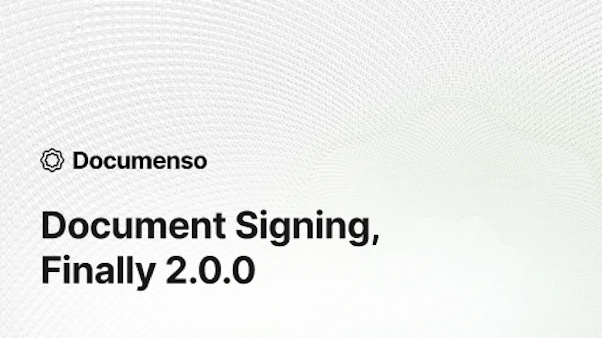 Documenso 2.0.0